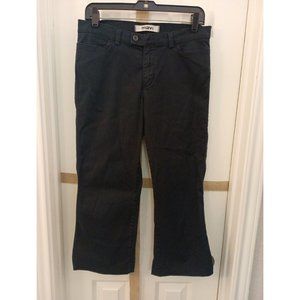 Women's Mavi Black 262 Chrissy Boot Cut Stretch Pants Size 28